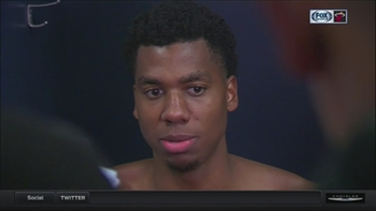 Hassan Whiteside - Miami Heat postgame interview