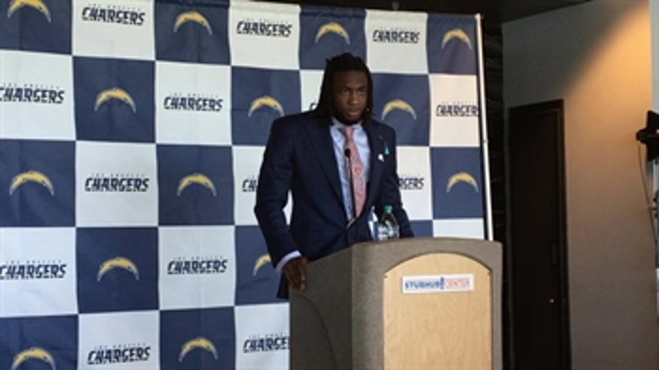 New Charger Mike Williams on how his life's changed already