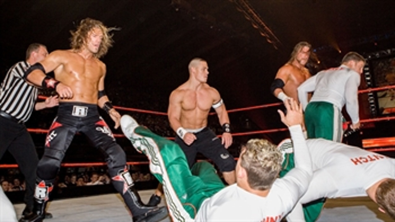 John Cena, Triple H & Edge vs. The Spirit Squad: Raw, April 24, 2006 (Full Match)