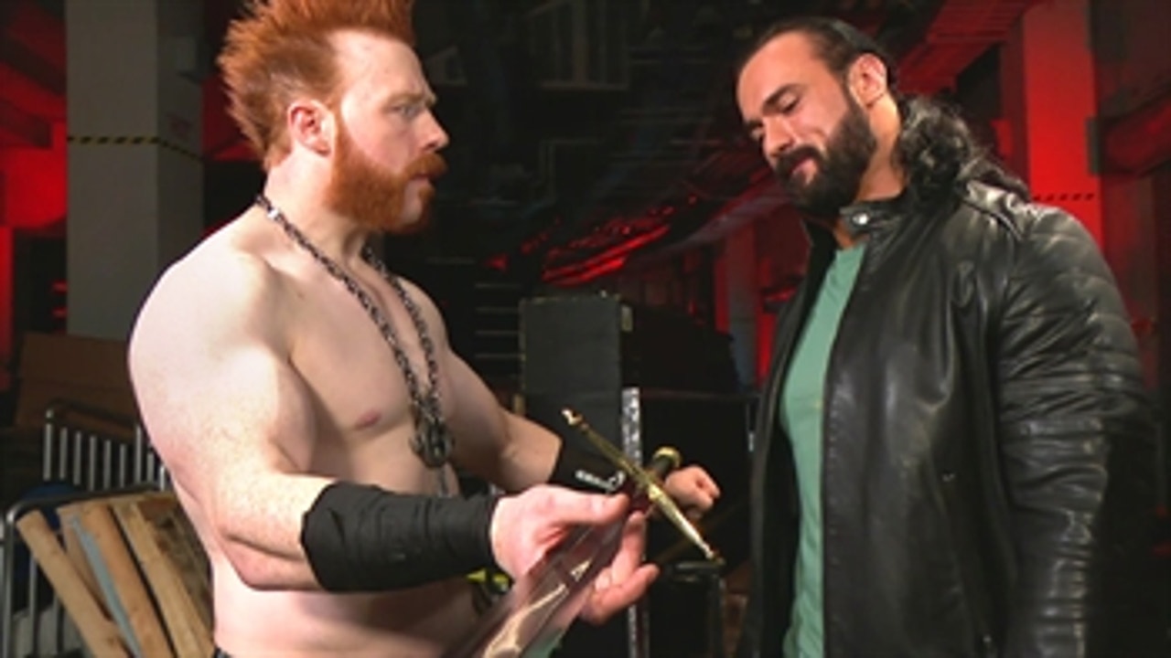 Sheamus gifts Drew McIntyre some inspiration: Raw, Nov. 16, 2020