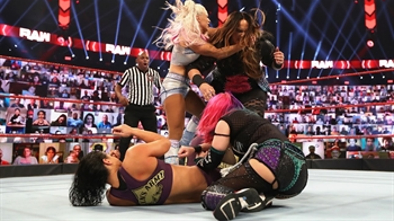 Asuka, Mandy Rose & Dana Brooke vs. Nia Jax, Shayna Baszler & Lana: Raw, Nov. 16, 2020