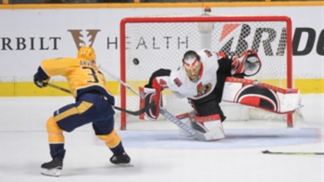 Predators LIVE To Go:  Arvidsson scores twice, Preds beat Sens 5-2