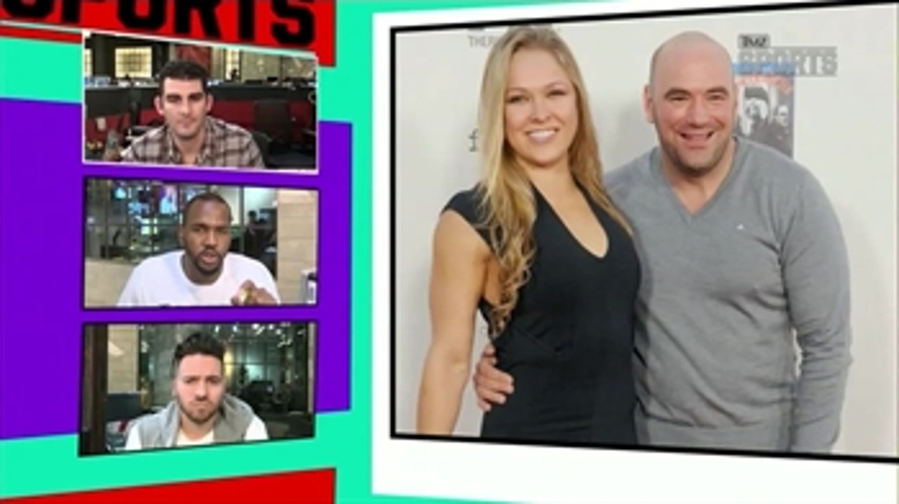 Dana White defends Ronda Rousey's trainer - 'TMZ Sports'