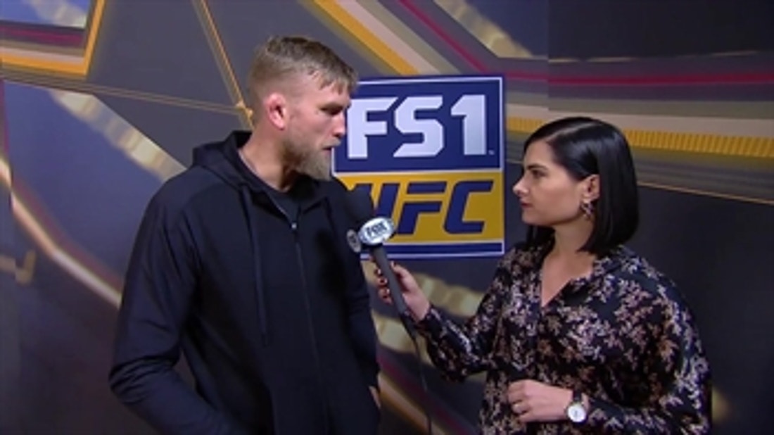 Alexander Gustafsson speak after making weight ' WEIGH-INS ' INTERVIEW ' UFC 232