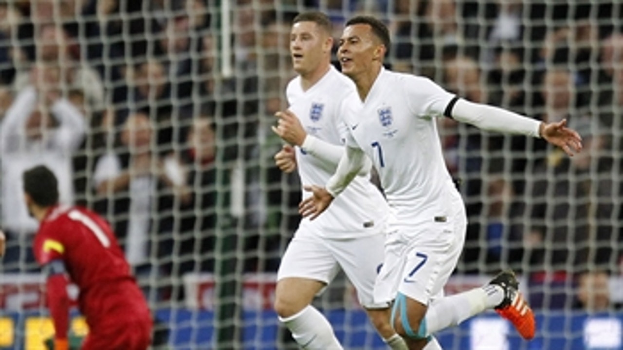 Alli's stunning strike gives England 1-0 lead against France ' 2015 International Friendly