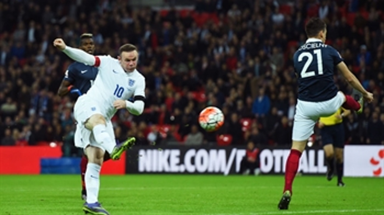 Rooney doubles England's lead at Wembley ' 2015 International Friendly