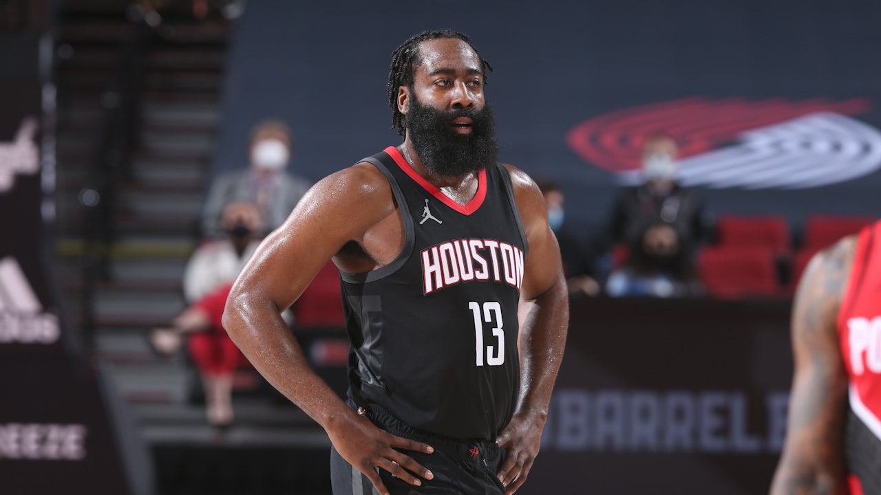 Nick Wright talks winners & losers of 4-team deal for Rockets to trade Harden to Nets ' FIRST THINGS FIRST