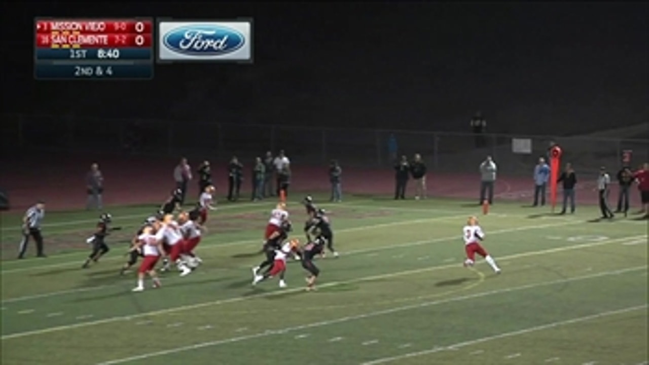 Week 10: Mission Viejo's Colin Schooler finds some space