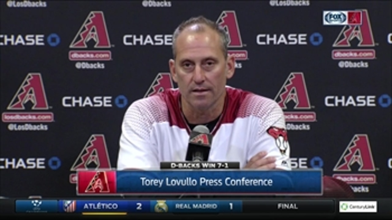 Lovullo on Godley: 'What more could you ask for?'