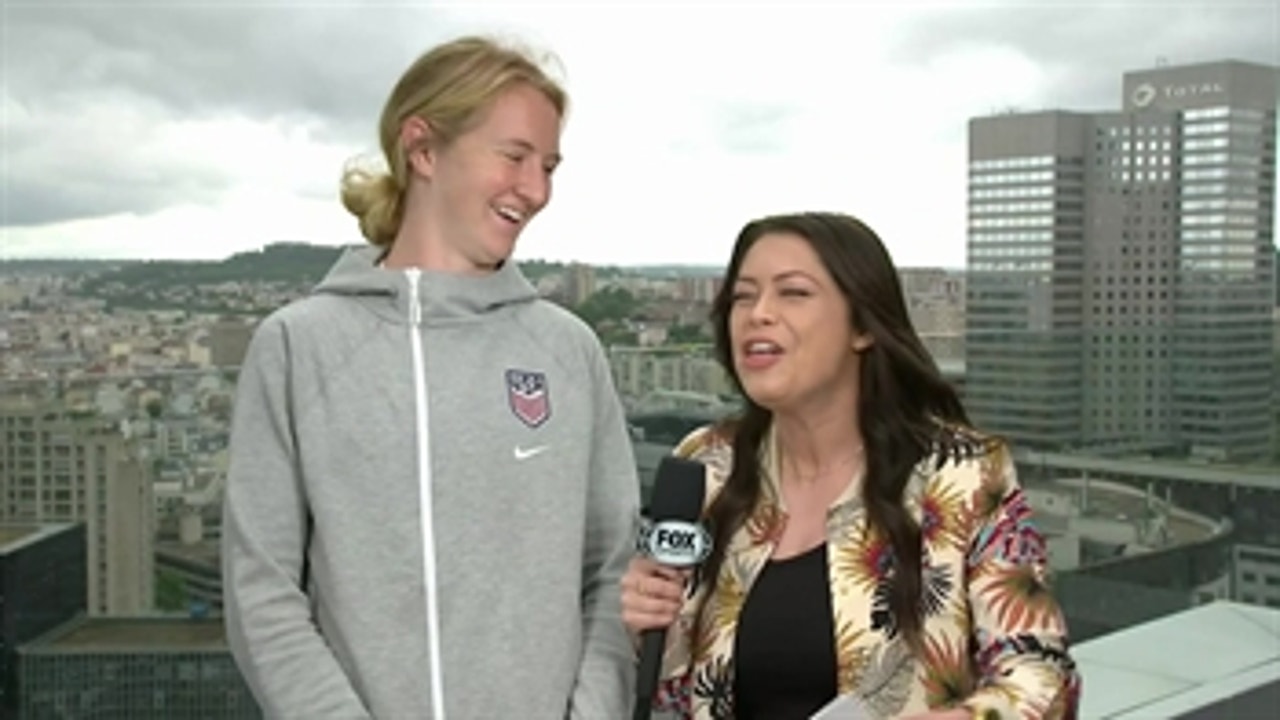 Sam Mewis on her parents reacting to her first FIFA Women's World Cup™ goal