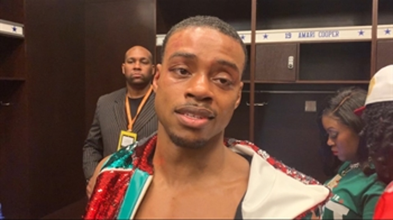 Errol Spence Jr. has a message for his fans and Mikey Garcia after his victory