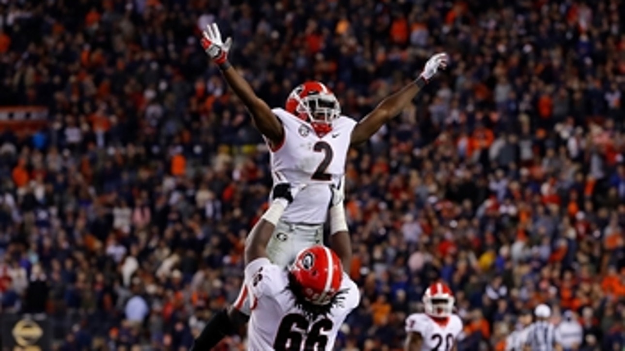 No. 4 Georgia holds off late surge from No. 12 Auburn