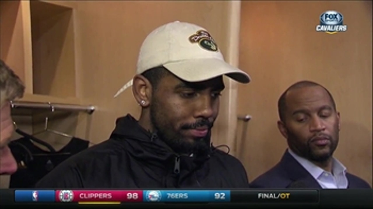 Irving: 'We continue to find our roles'