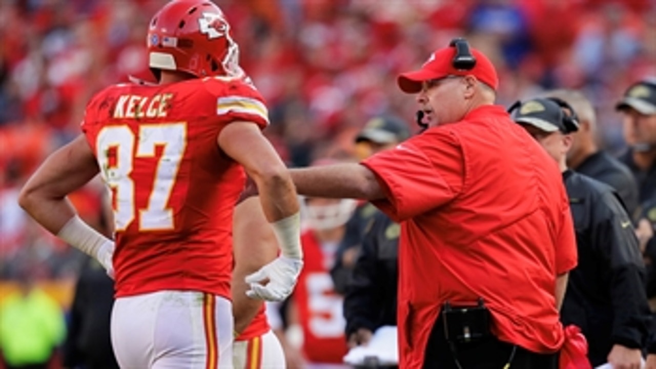 Travis Kelce discusses how Kansas City Chiefs head coach Andy Reid has elevated his game