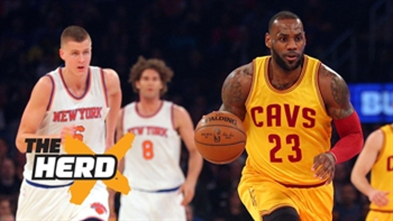 If you put LeBron on the Knicks, they automatically win the East - 'The Herd'