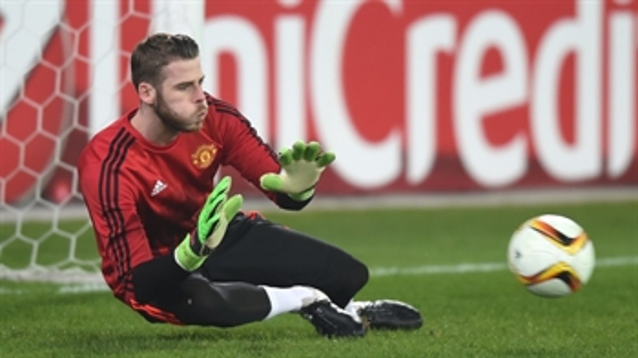 De Gea out of Manchester United Europa League match after suffering injury in team warmup
