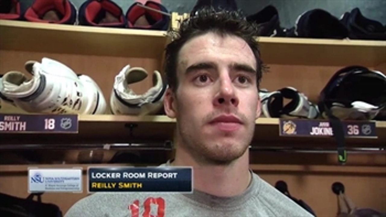 Reilly Smith: 'We didn't do a good job clearing the puck'