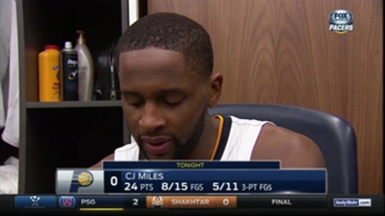 C.J. Miles: "Am I pissed off? Yes"
