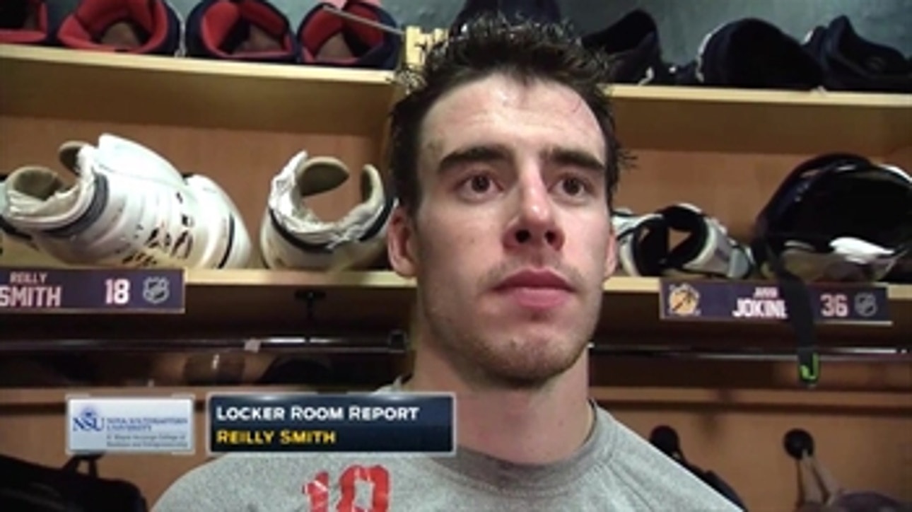 Reilly Smith: 'We didn't do a good job clearing the puck'