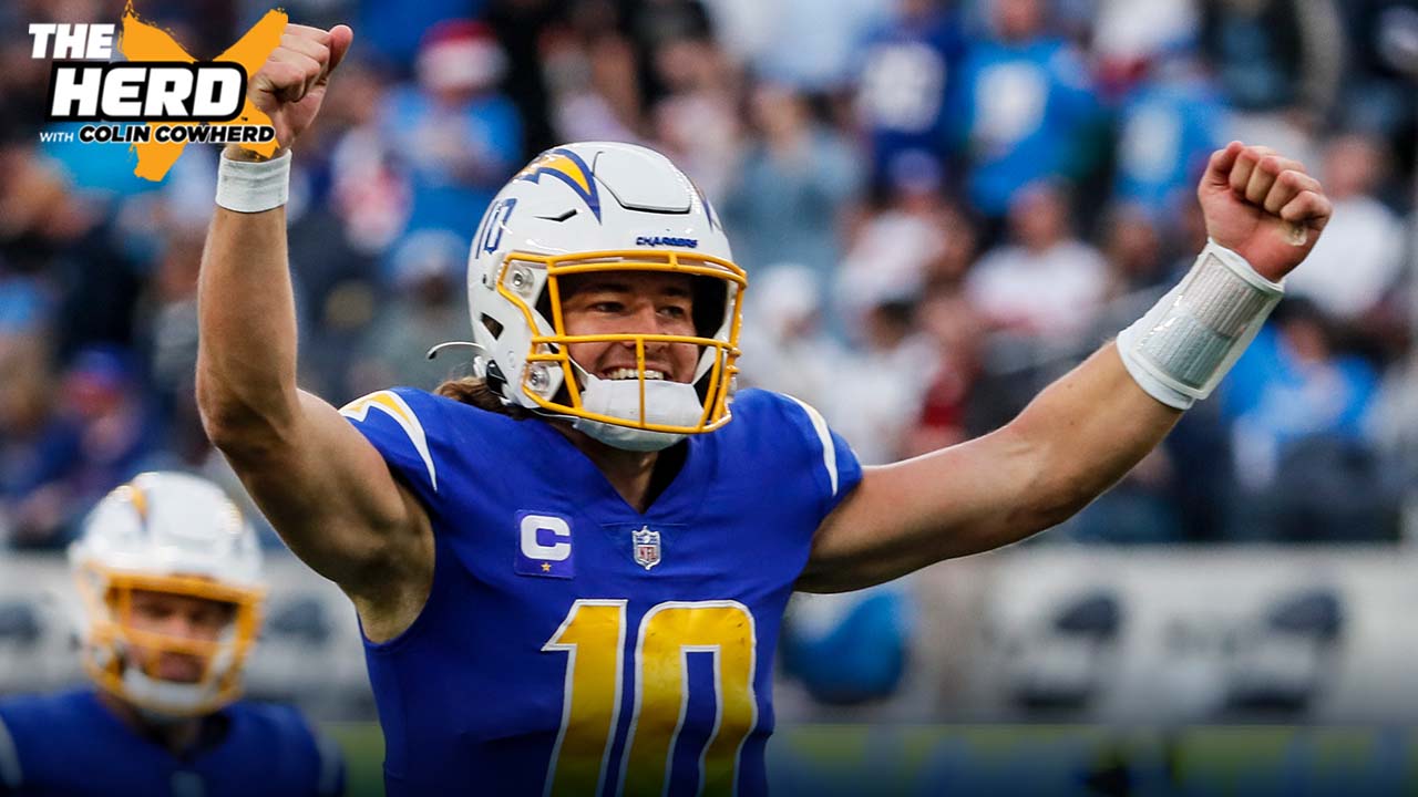 Colin Cowherd: 'Justin Herbert has looked better than Patrick Mahomes on most Sundays' I THE HERD