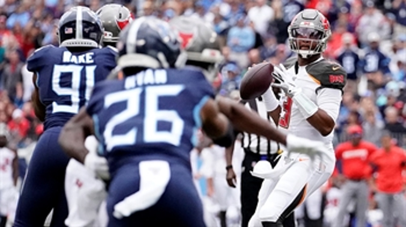 Titans pick off Jameis Winston to seal 27-23 win over Buccaneers