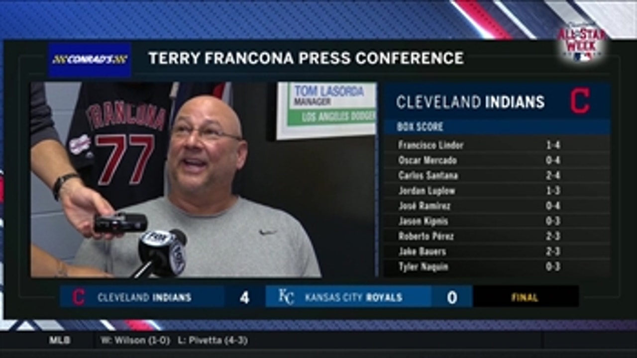 Terry Francona on Mike Clevinger: 'I thought it was by far the best he's been'