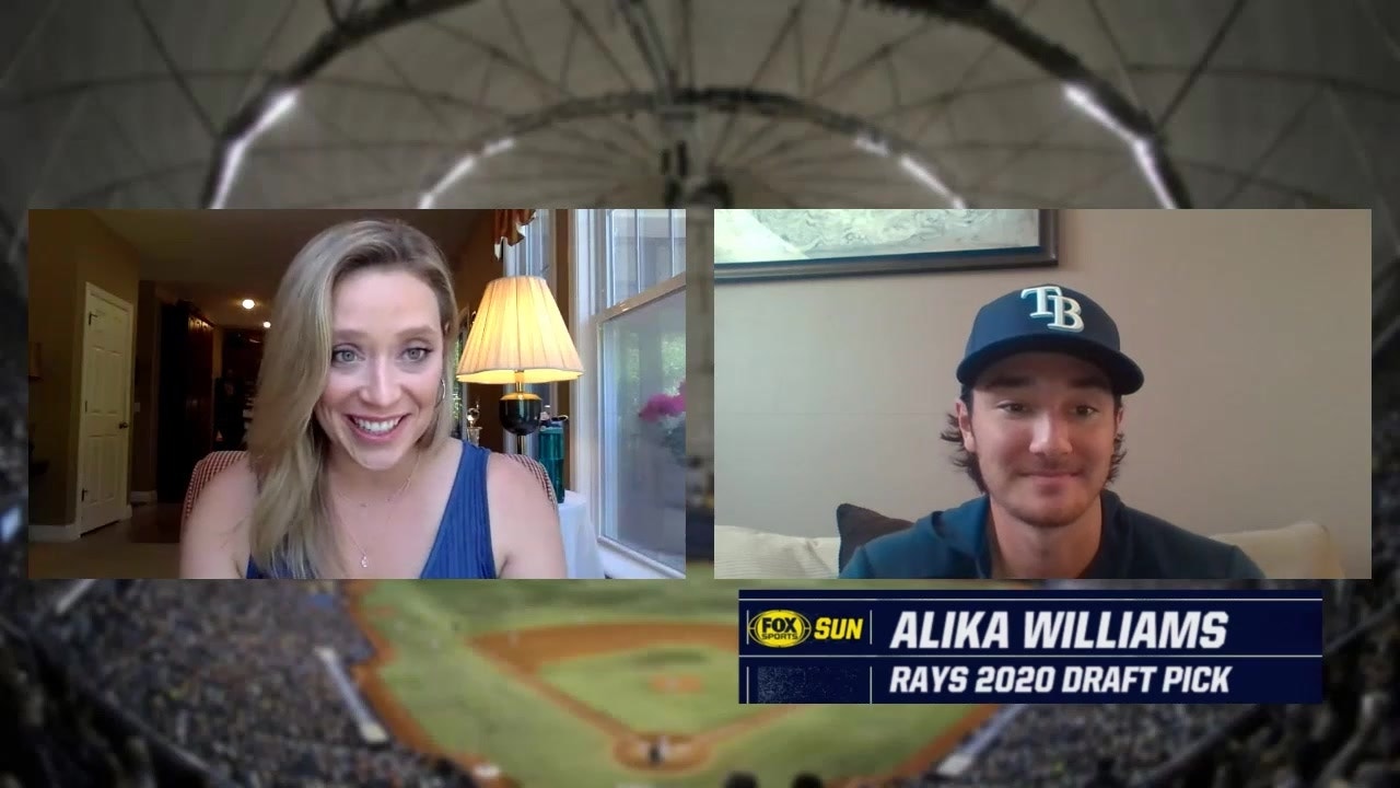 Rays All-Access at Home: 2020 MLB draft pick Alika Williams