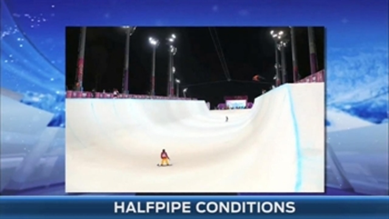 Sochi Update: Halfpipe Conditions