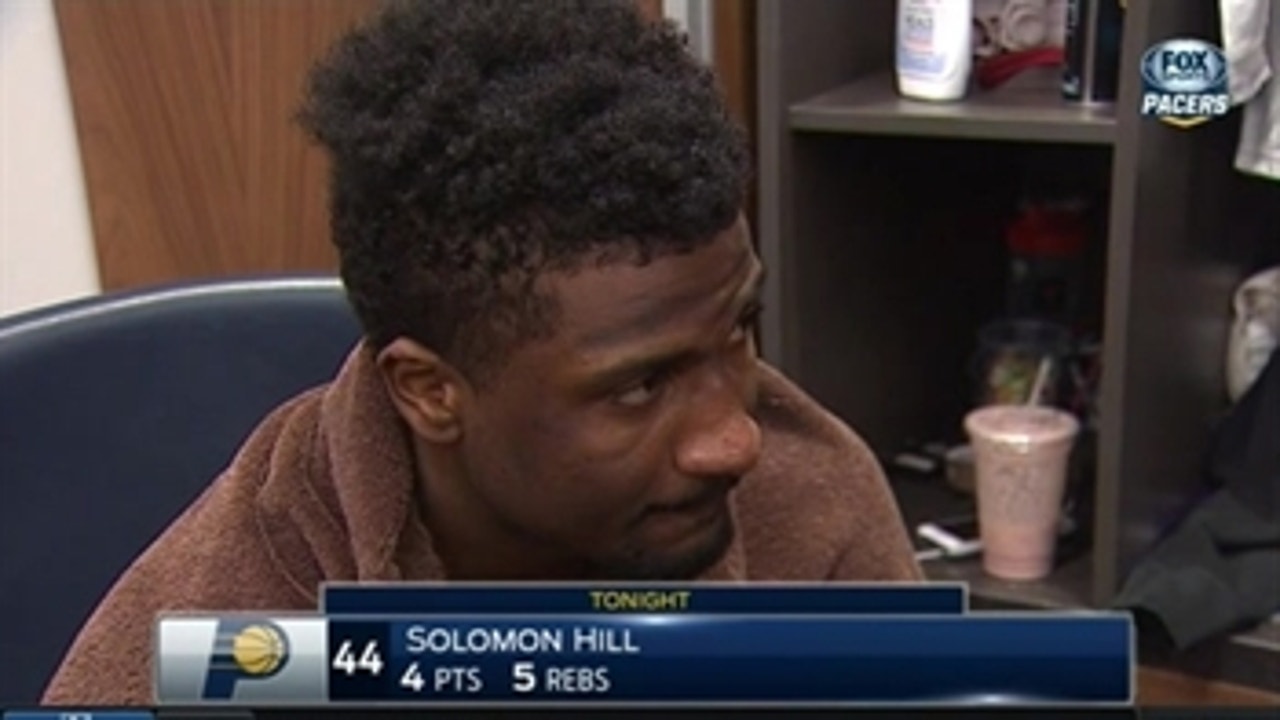 Solomon Hill keeps getting minutes