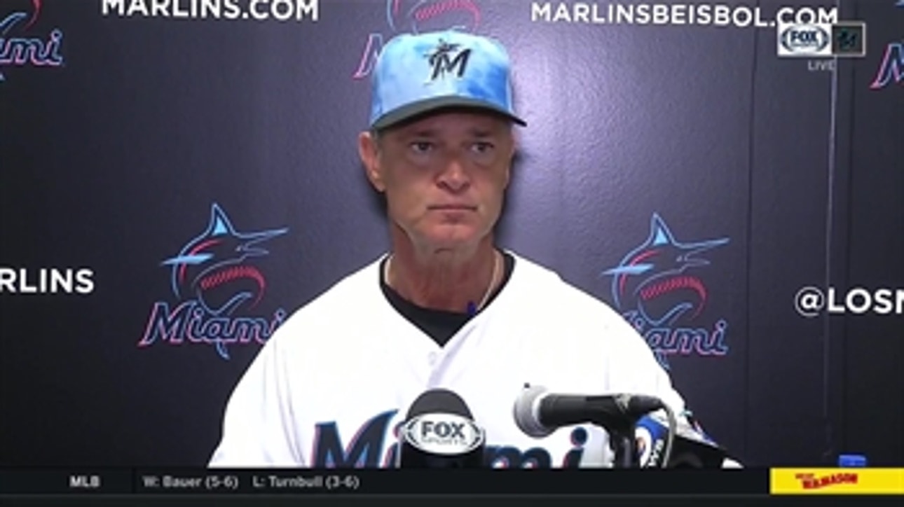 Don Mattingly on Sandy Alcantara, Marlins series finale loss