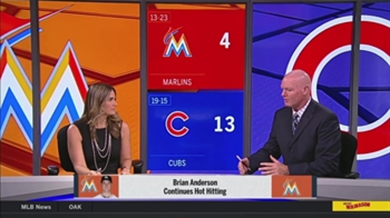 Brian Anderson showing promise with Marlins