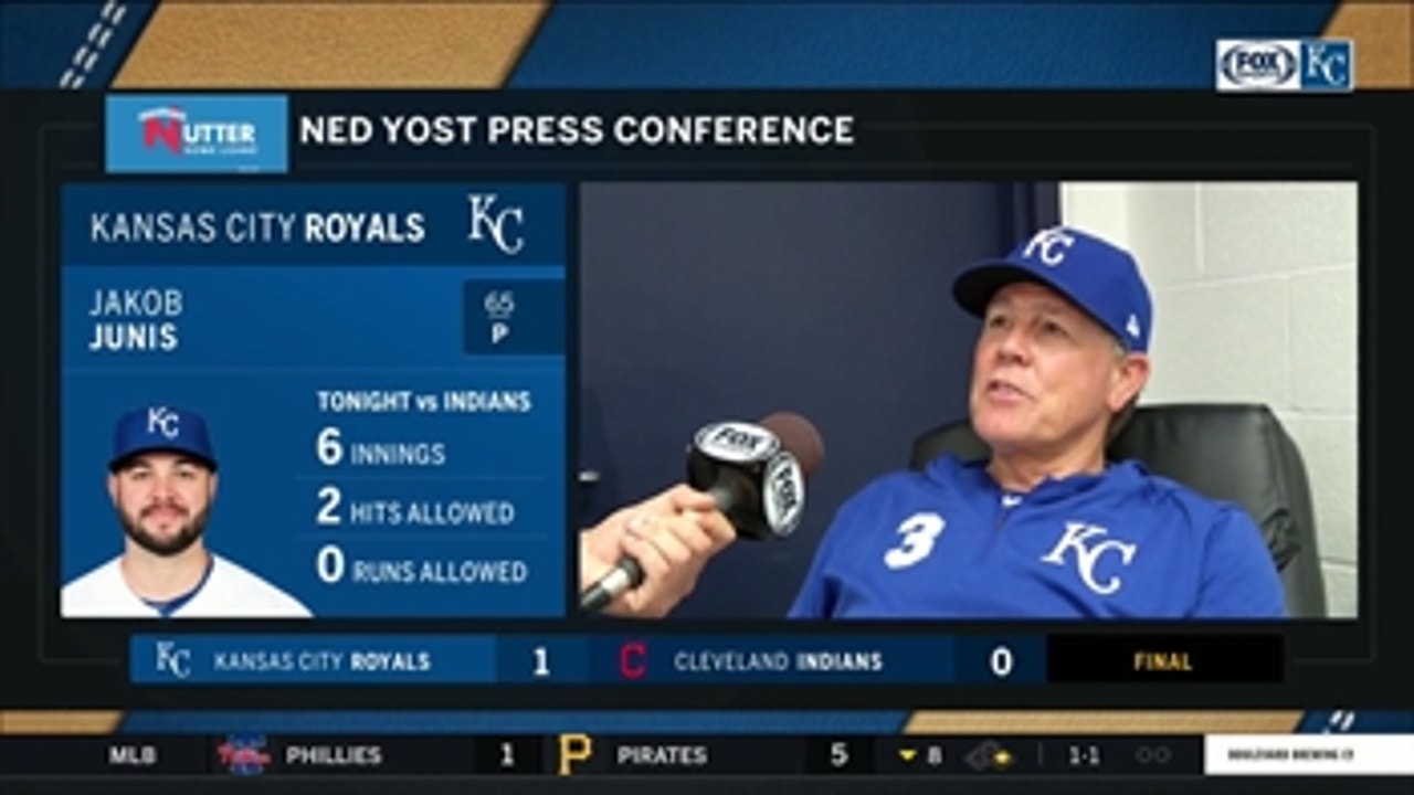Ned Yost on Jakob Junis: 'He's really been on a roll'