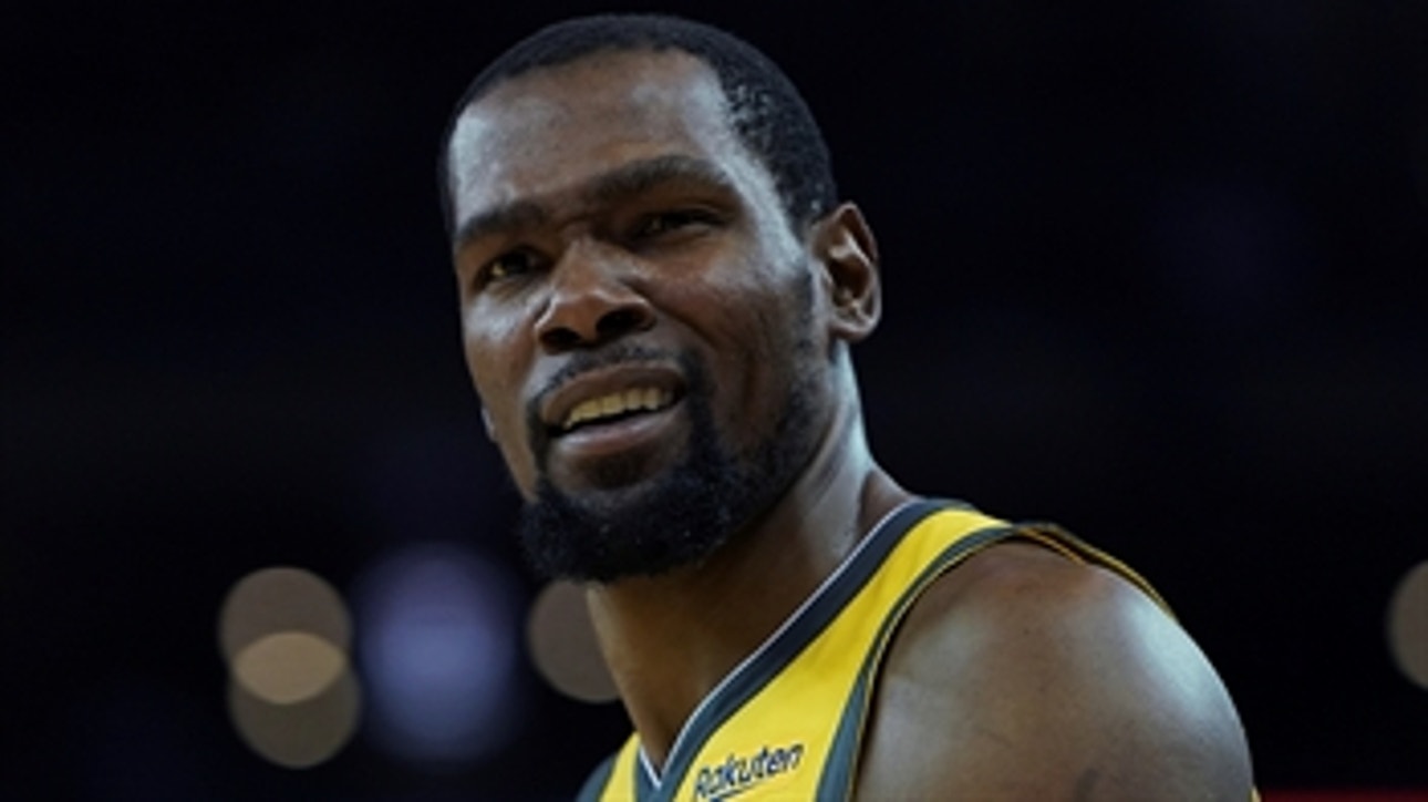 Shannon Sharpe addresses Kevin Durant's response to his remarks over not being beloved by Warriors fans
