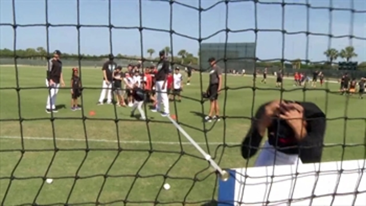 Marlins get kids ready for baseball with Play Ball event