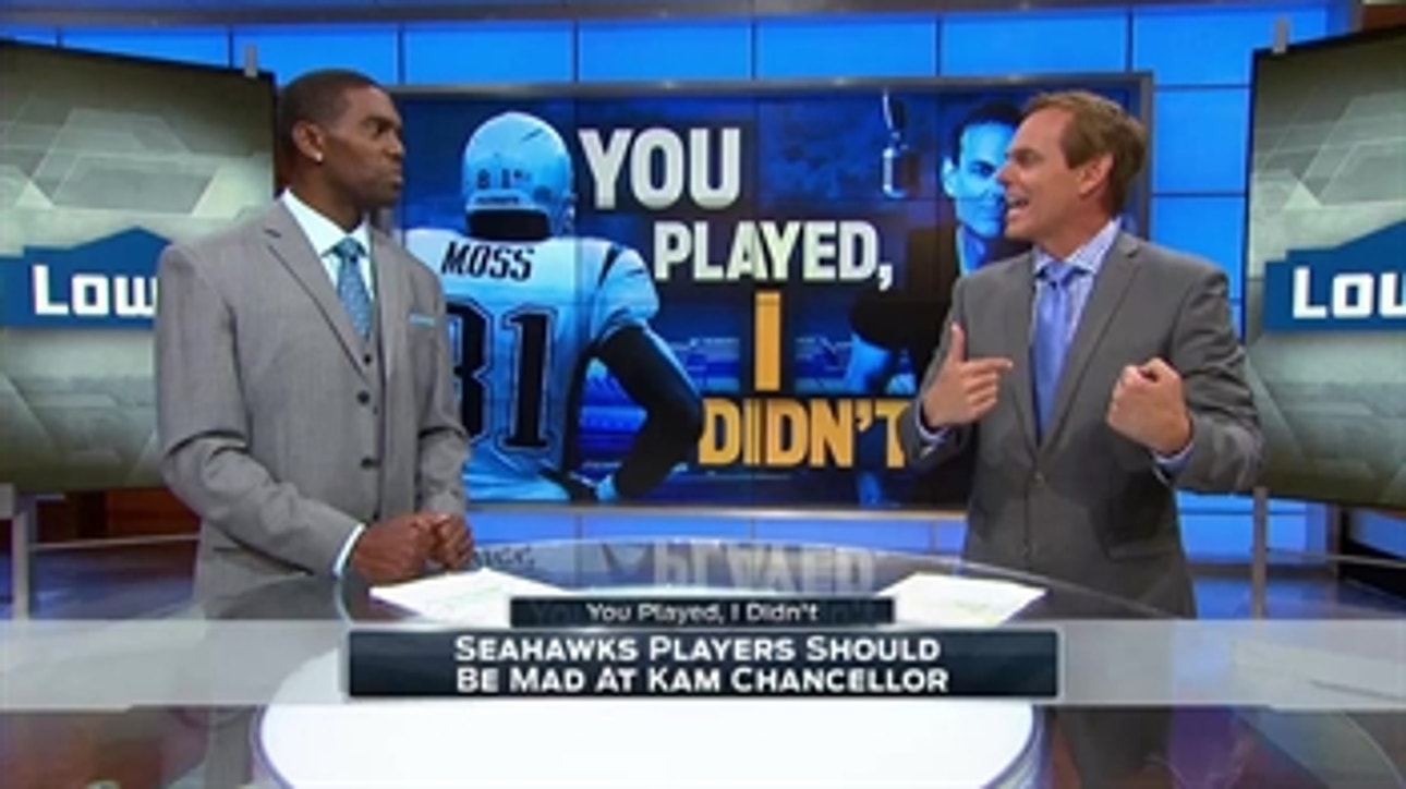 Should Seahawks players be mad at Kam Chancellor?