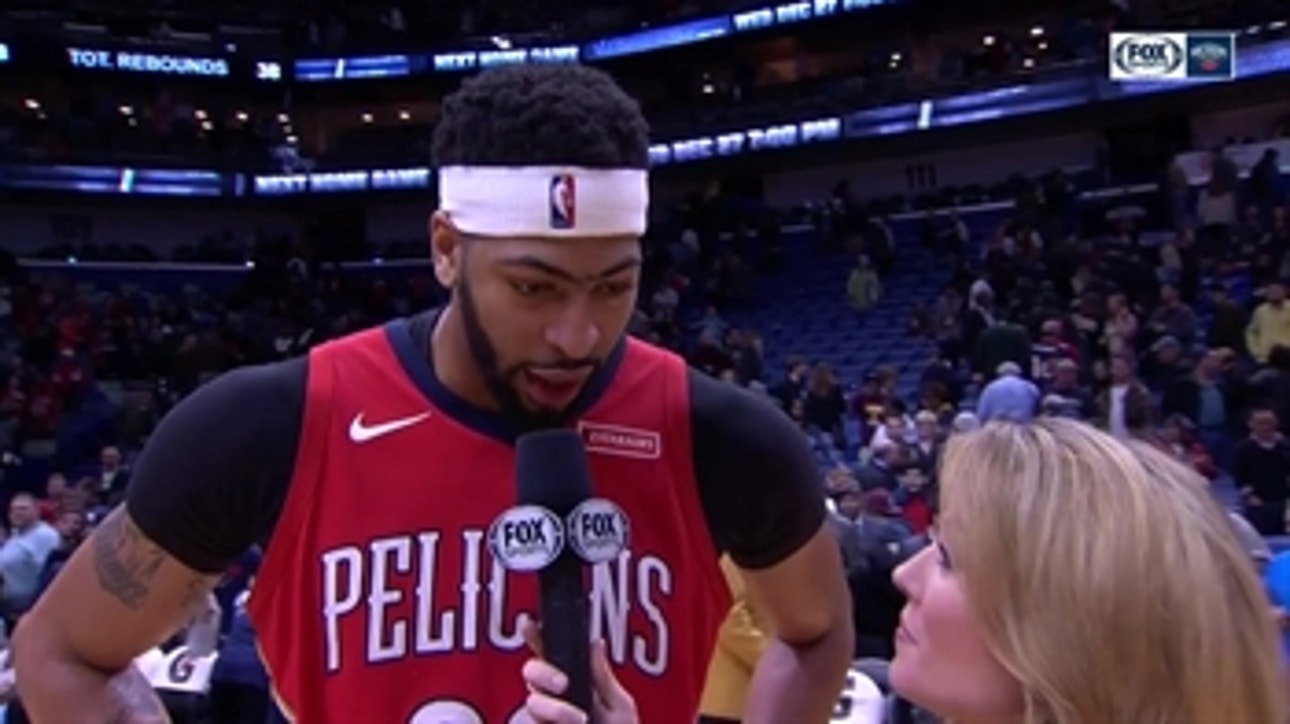 Anthony Davis: 'I took myself off minute restrictions'