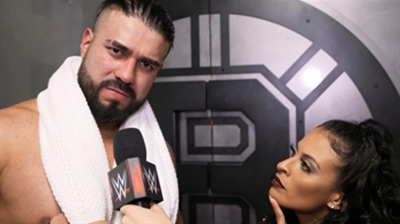 Andrade reacts to sneak attack: WWE.com Exclusive, Nov. 18, 2019