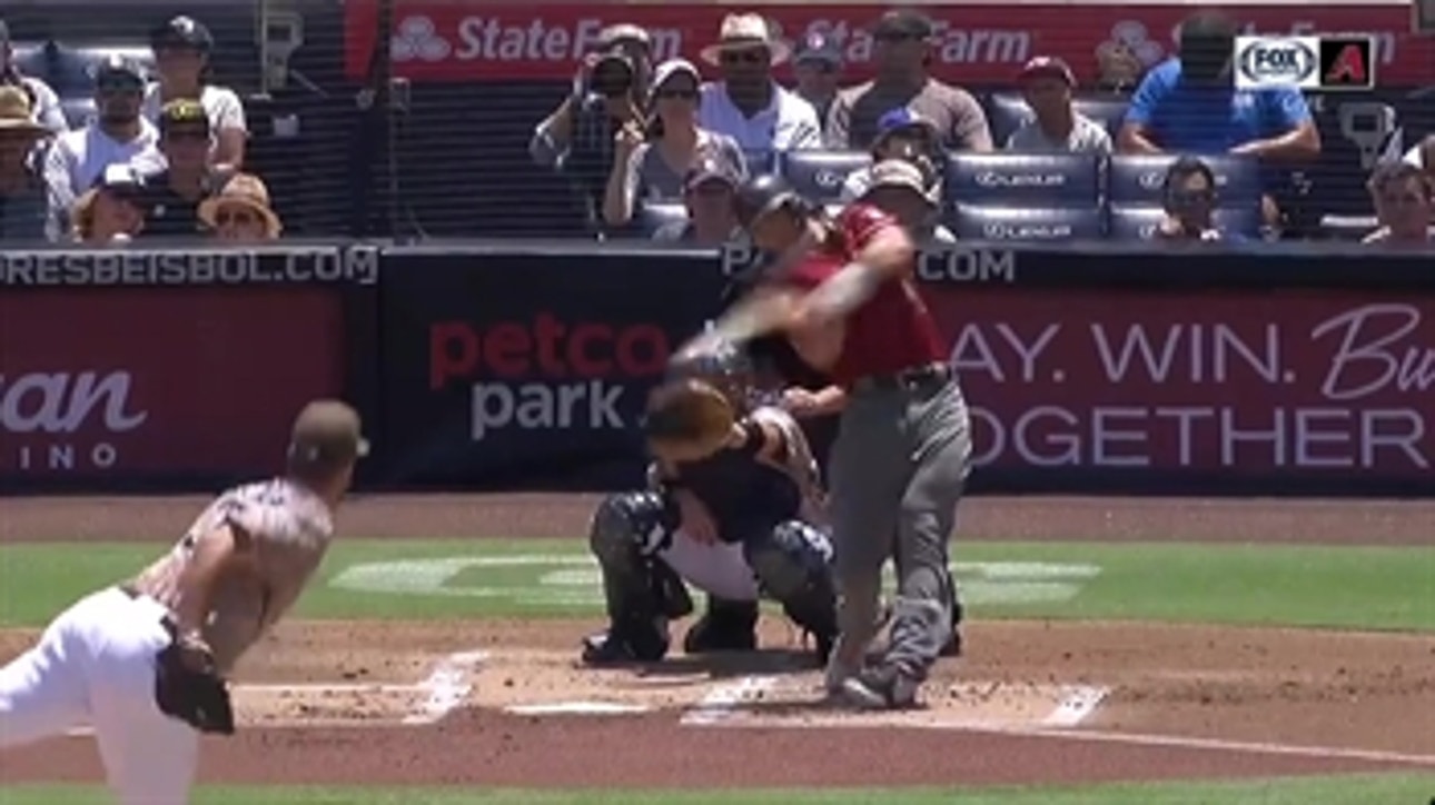 HIGHLIGHTS: D-backs club 3 homers to sweep Padres