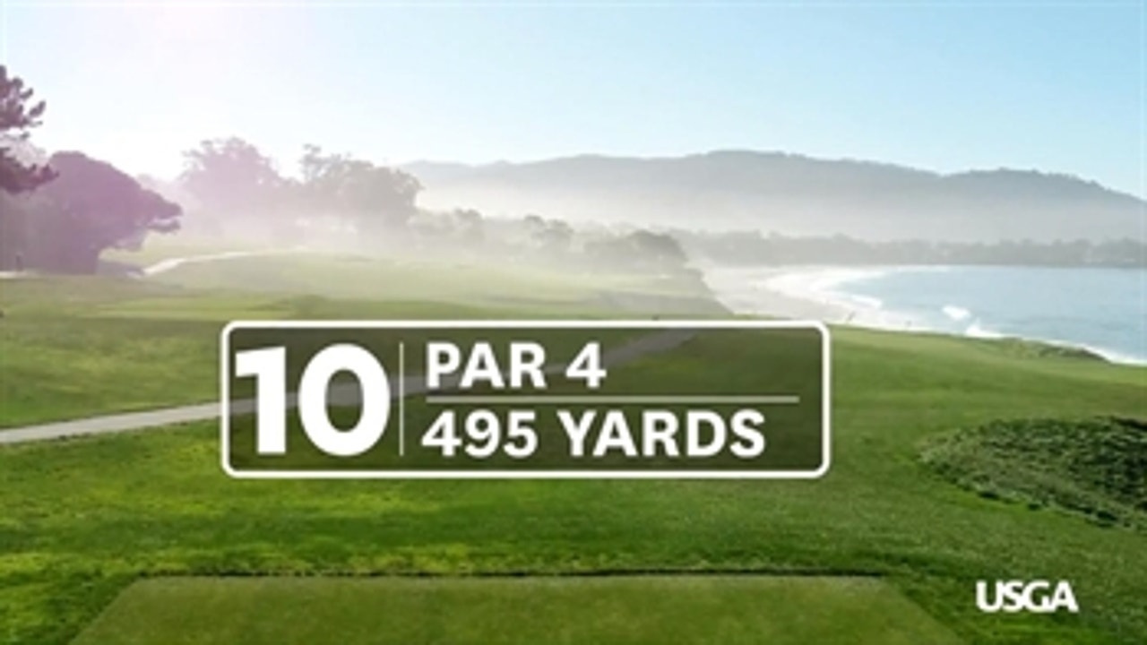 2019 U.S. Open at Pebble Beach: Hole 10