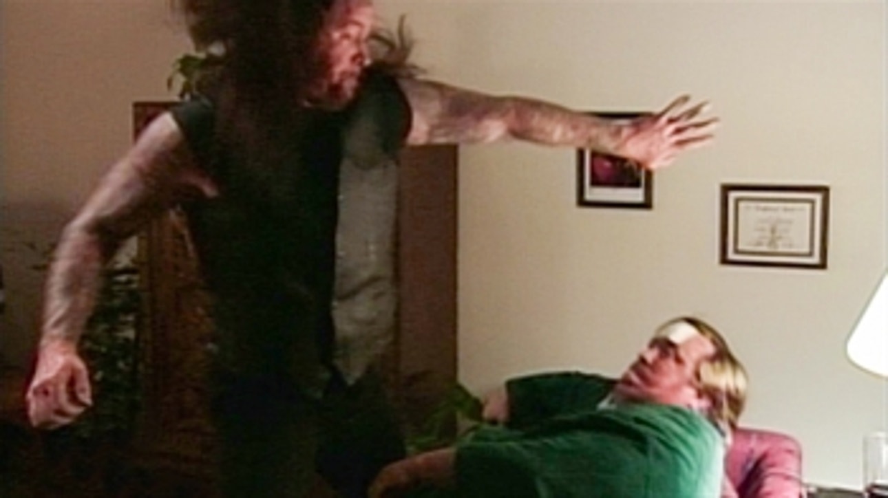 The Undertaker ambushes Paul Bearer in his home: Raw, June 22, 1998