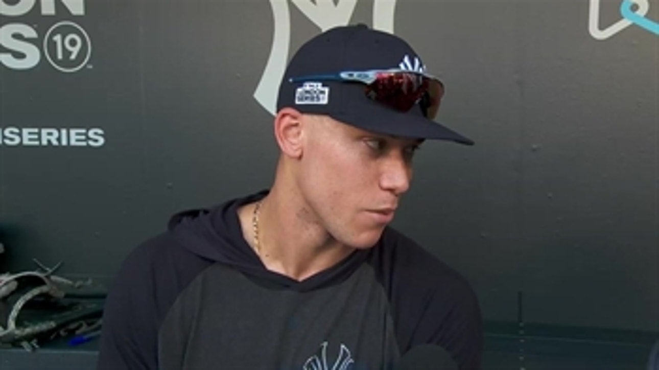Aaron Judge is eager to share his love of baseball globally as the London Series begins