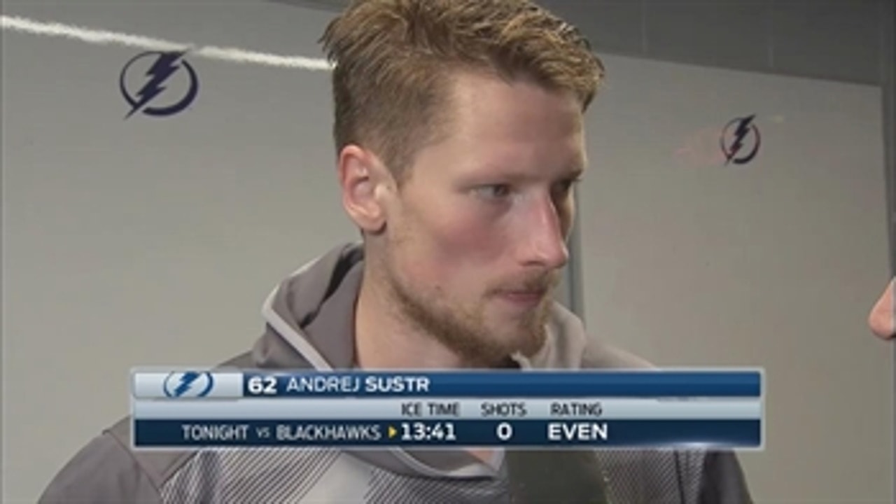 Andrej Sustr: 'We wanted to focus on our net'
