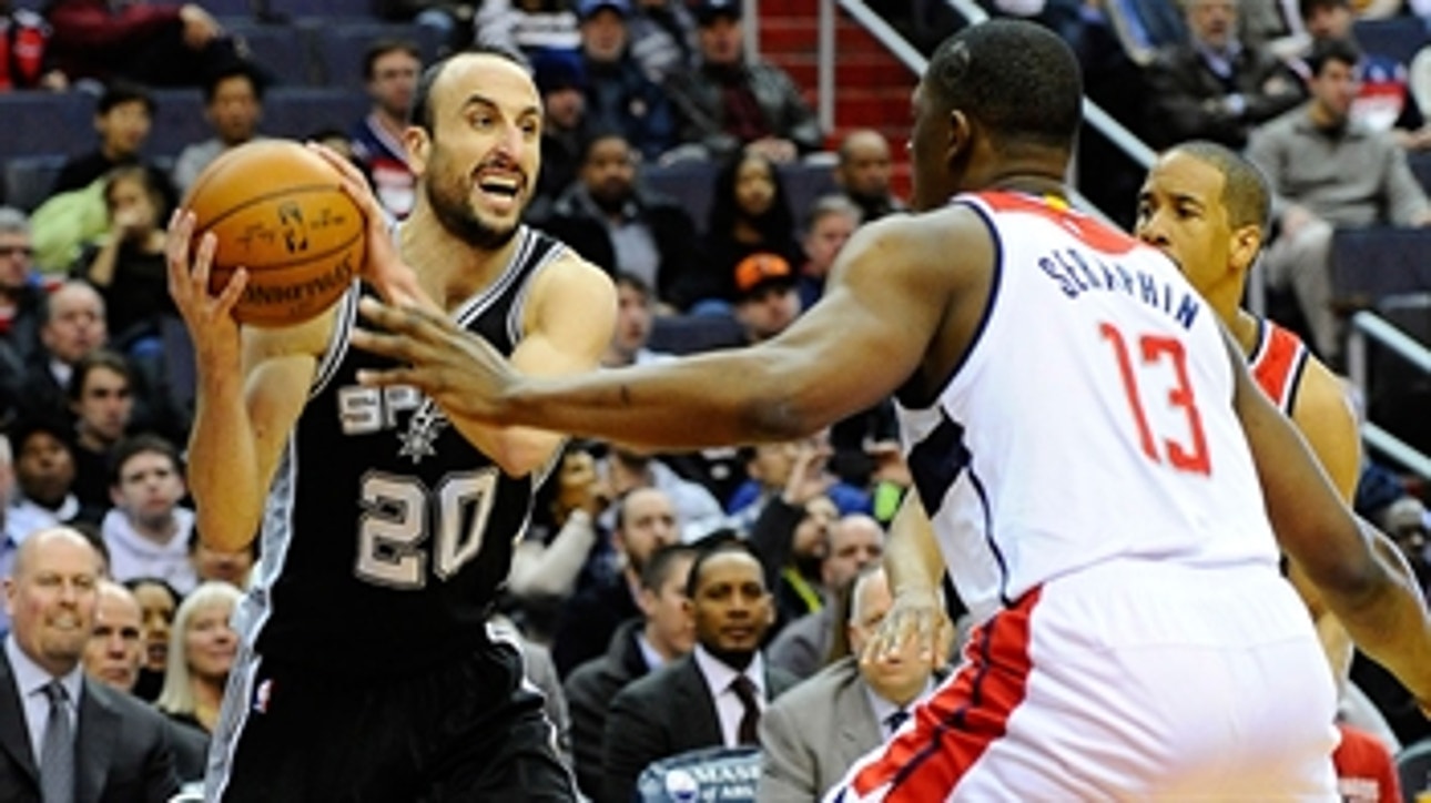 Spurs can't keep up with Wall, Wizards