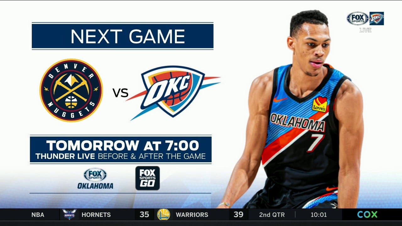 Looking ahead to Denver vs. Oklahoma City | Thunder Live