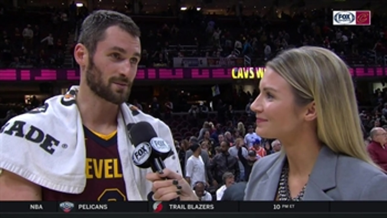 Despite win, Kevin Love was shaking his head at Cavs' performance