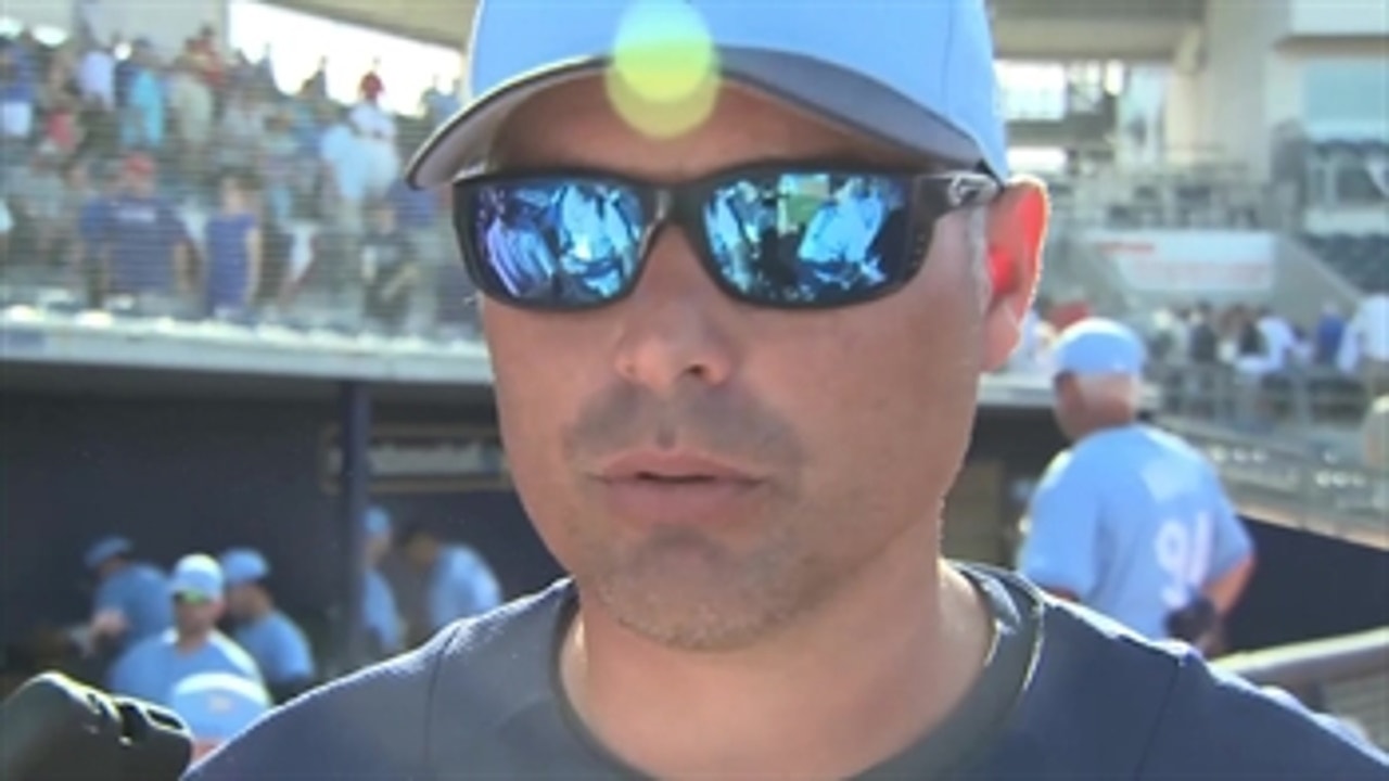 Kevin Cash impressed by Jesus Sanchez in Rays' spring training win