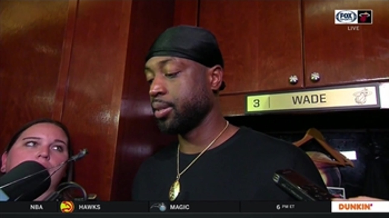 Dwyane Wade on message from Udonis Haslem during game