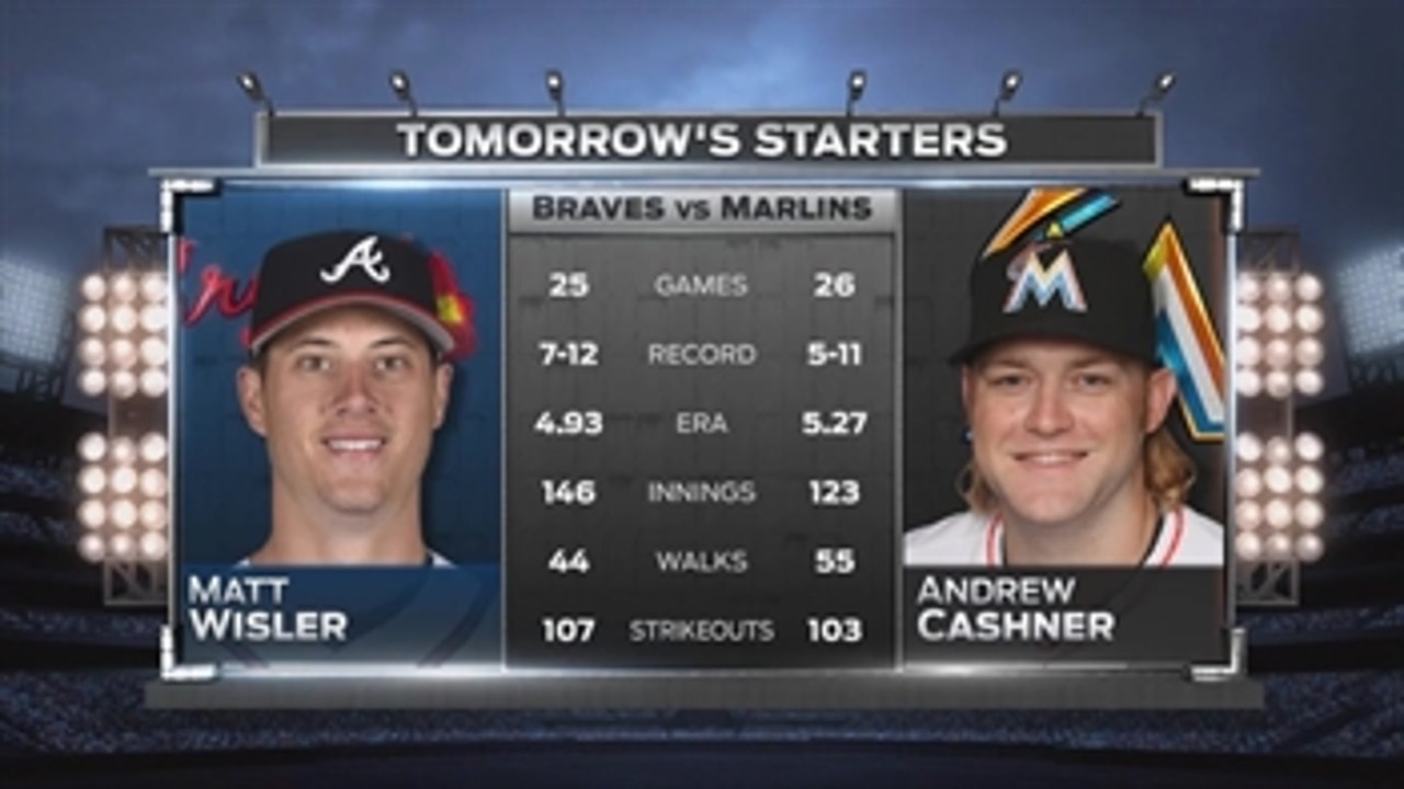Marlins, Andrew Cashner try to slow down Braves