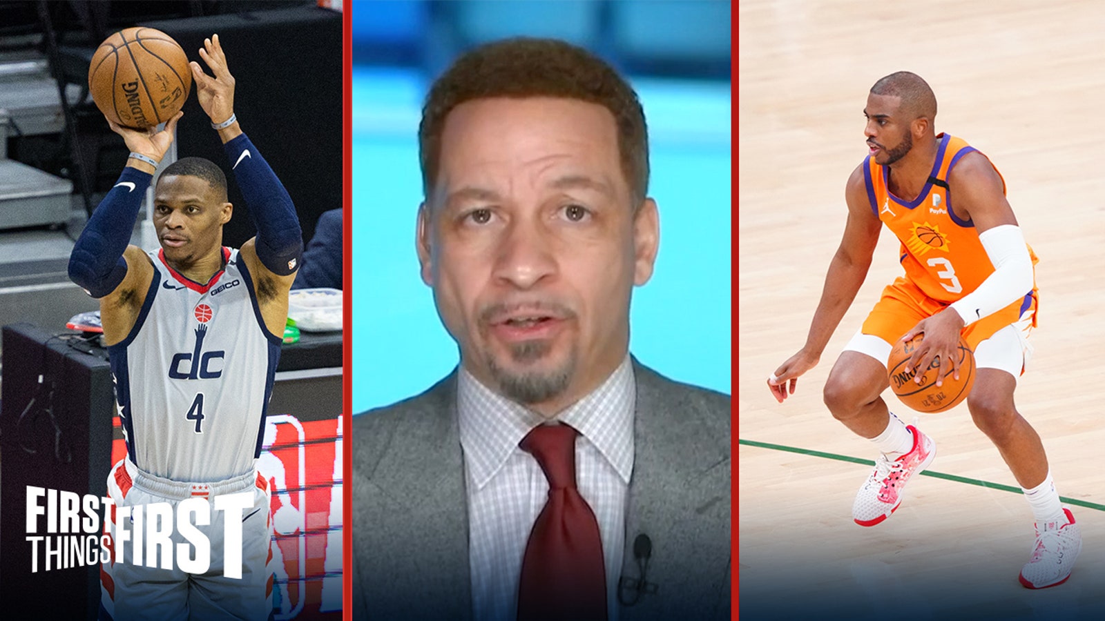 Chris Broussard on whether Chris Paul or Russell Westbrook would be a better fit with Lakers I FIRST THINGS FIRST