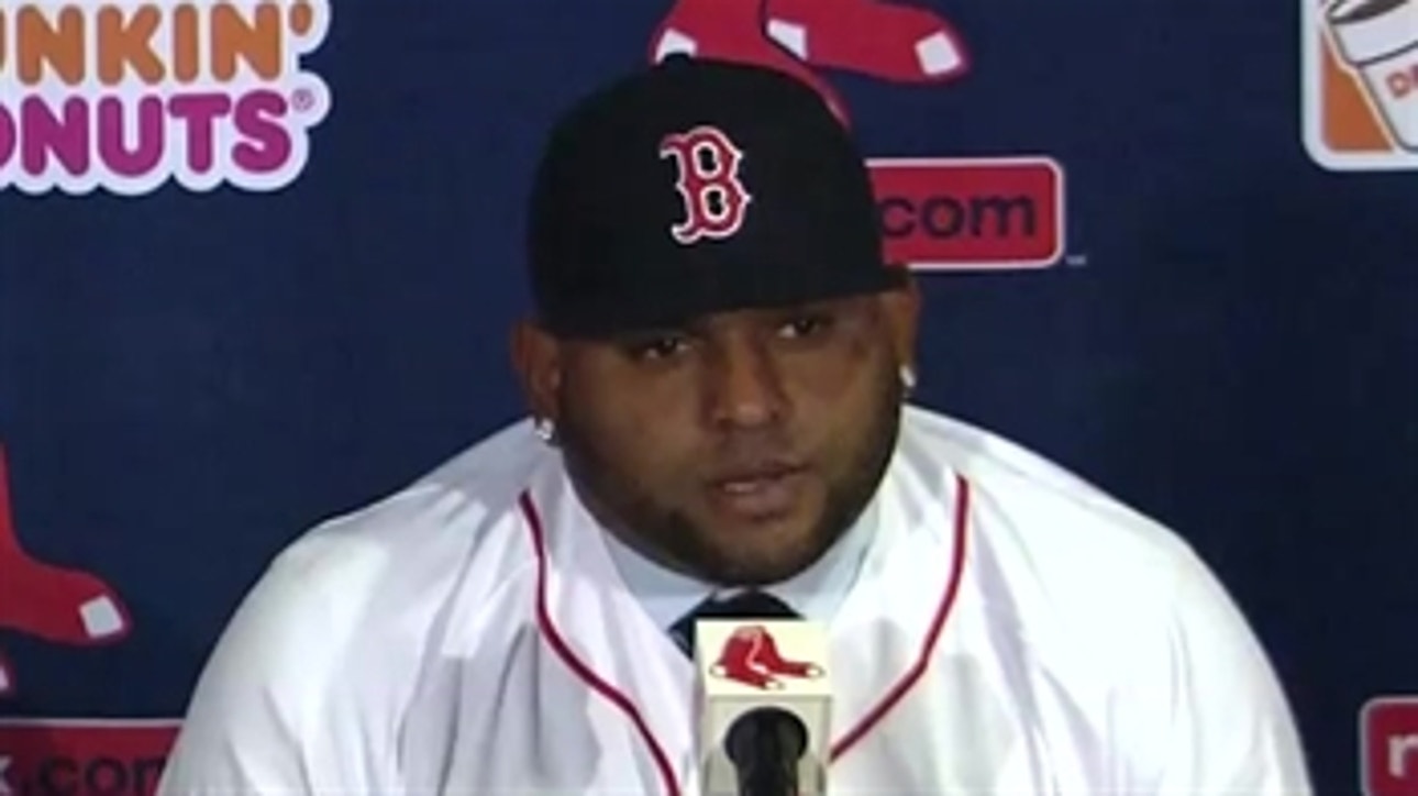 Pablo Sandoval explains his move to Boston